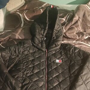 Tommy Hilfiger Black Quilted Jacket